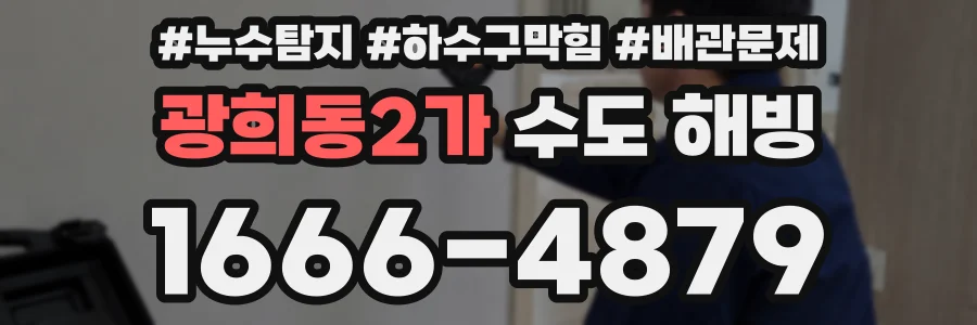 광희동2가 수도 해빙