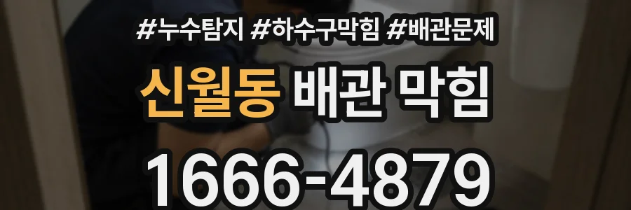 신월동 배관 막힘