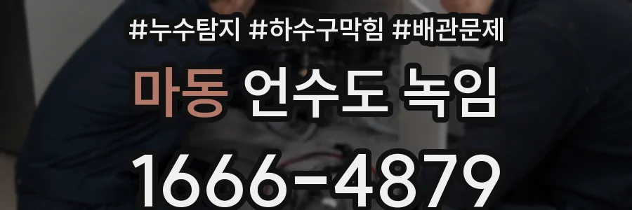 마동 언수도 녹임