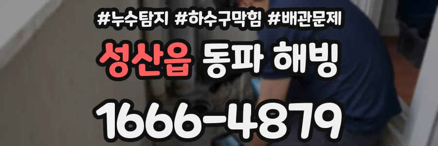 성산읍 동파 해빙