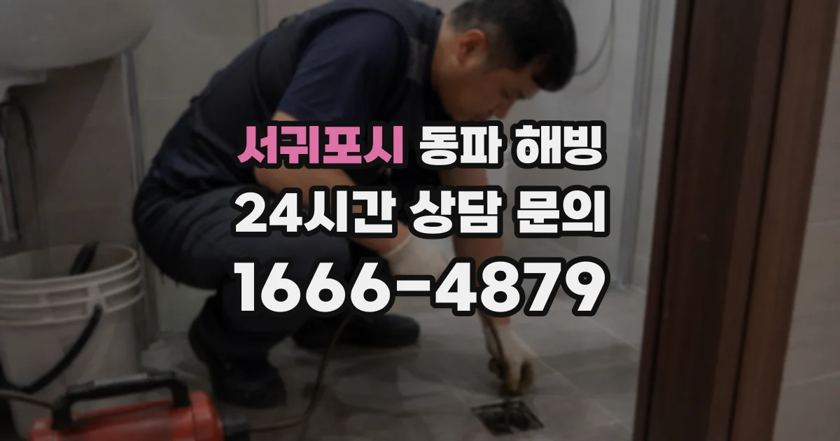서귀포시 동파 해빙