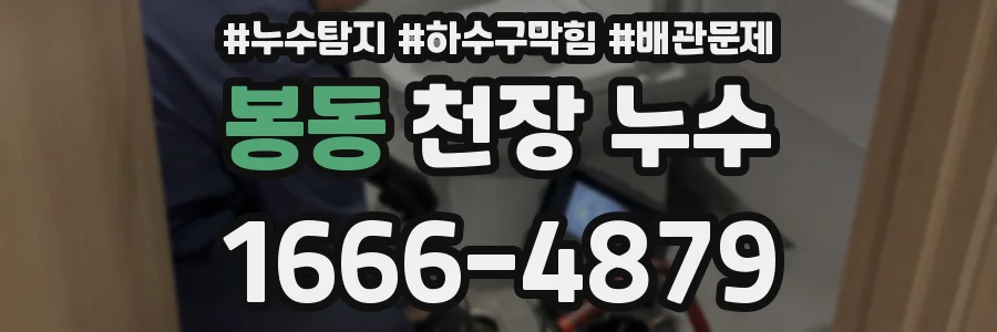 봉동 천장 누수