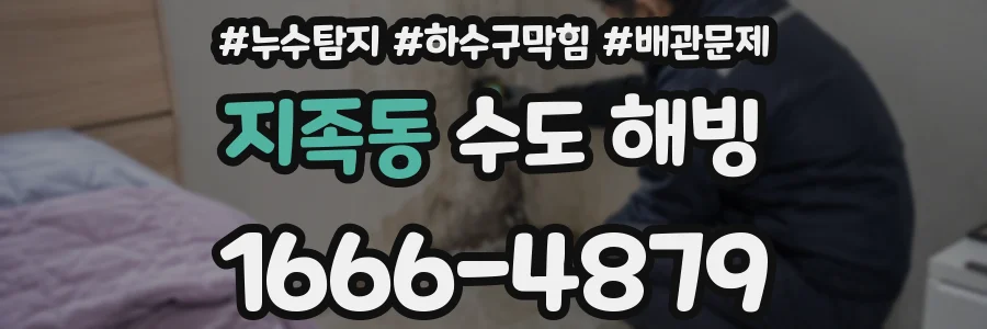 지족동 수도 해빙