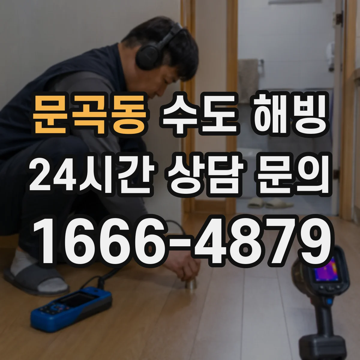 문곡동 수도 해빙
