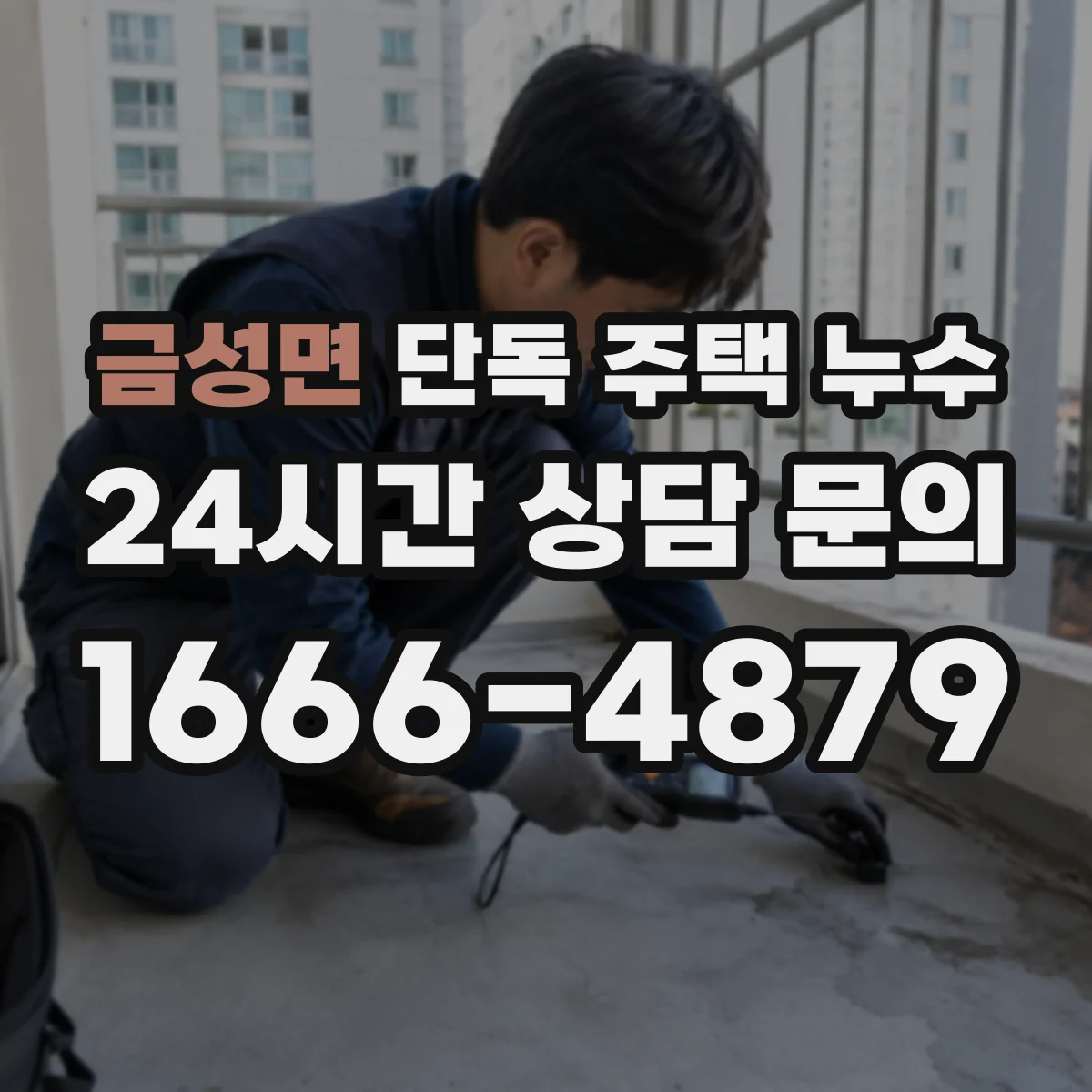 금성면 단독 주택 누수