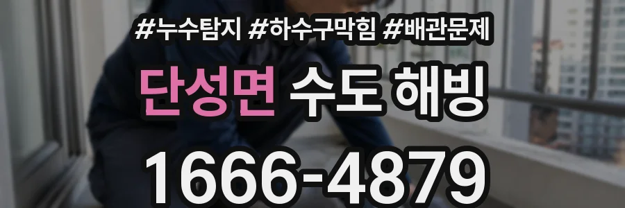 단성면 수도 해빙