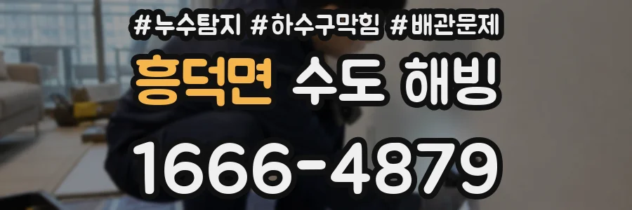 흥덕면 수도 해빙