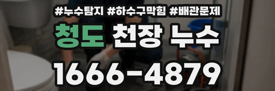 청도 천장 누수