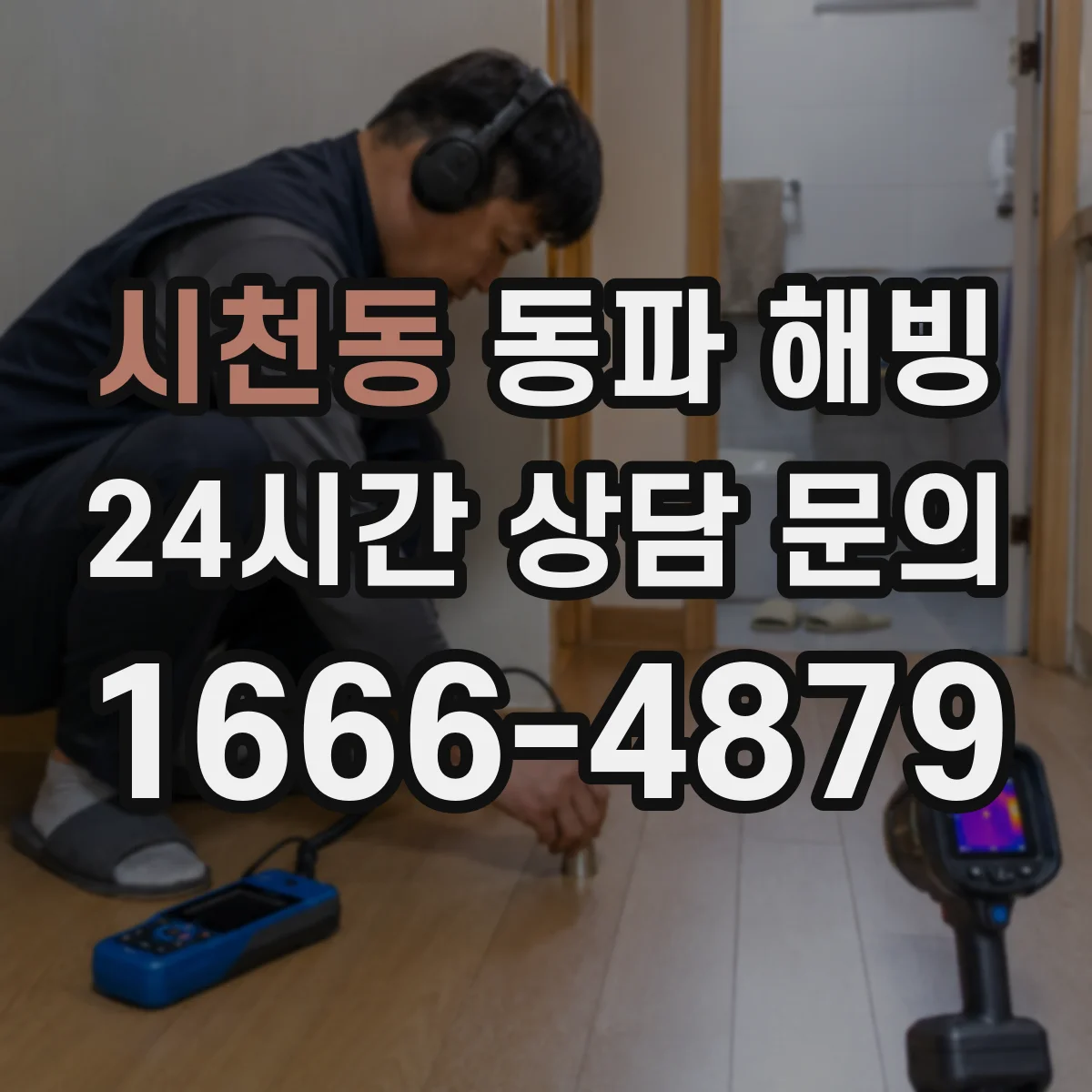 시천동 동파 해빙