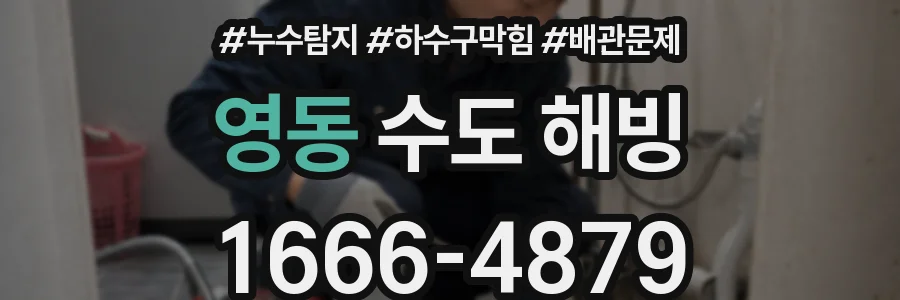 영동 수도 해빙