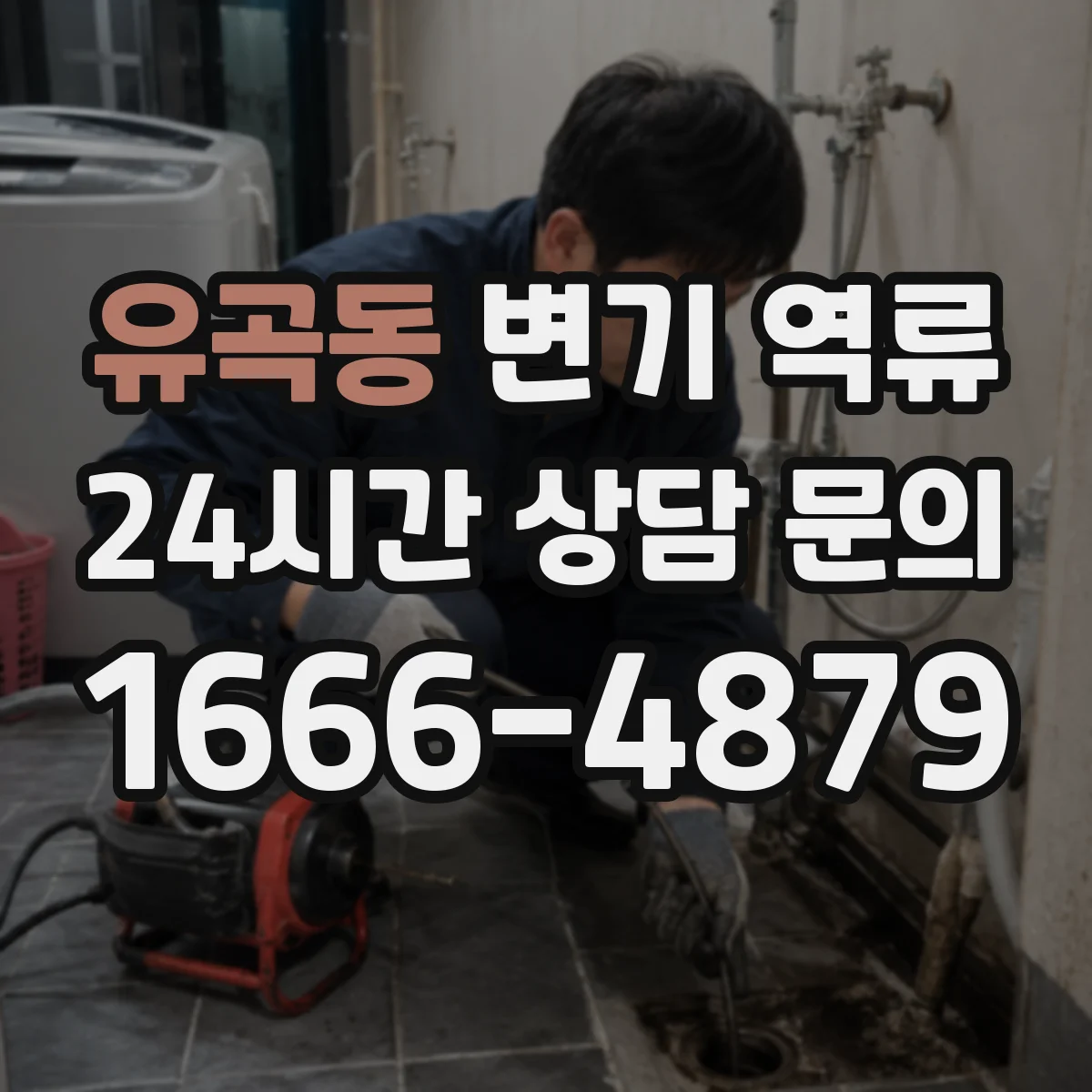 유곡동 변기 역류