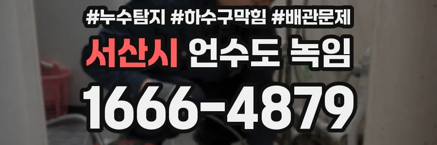 서산시 언수도 녹임