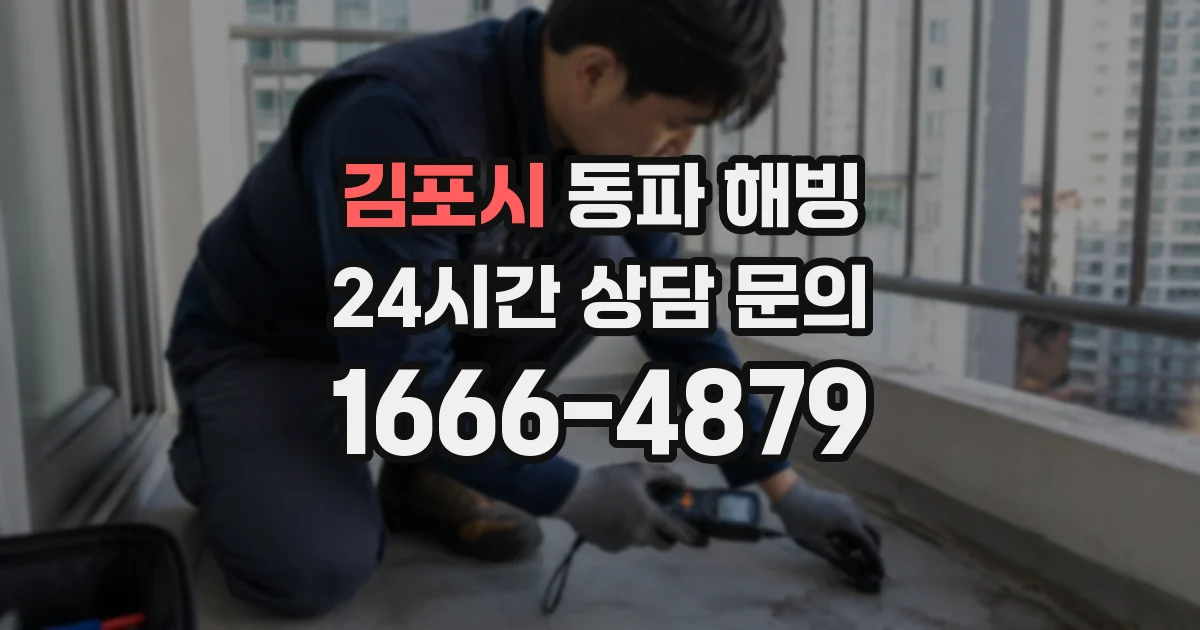 김포시 동파 해빙