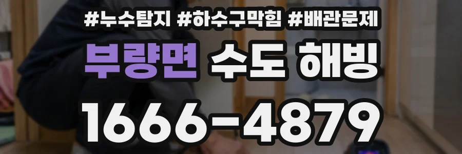 부량면 수도 해빙