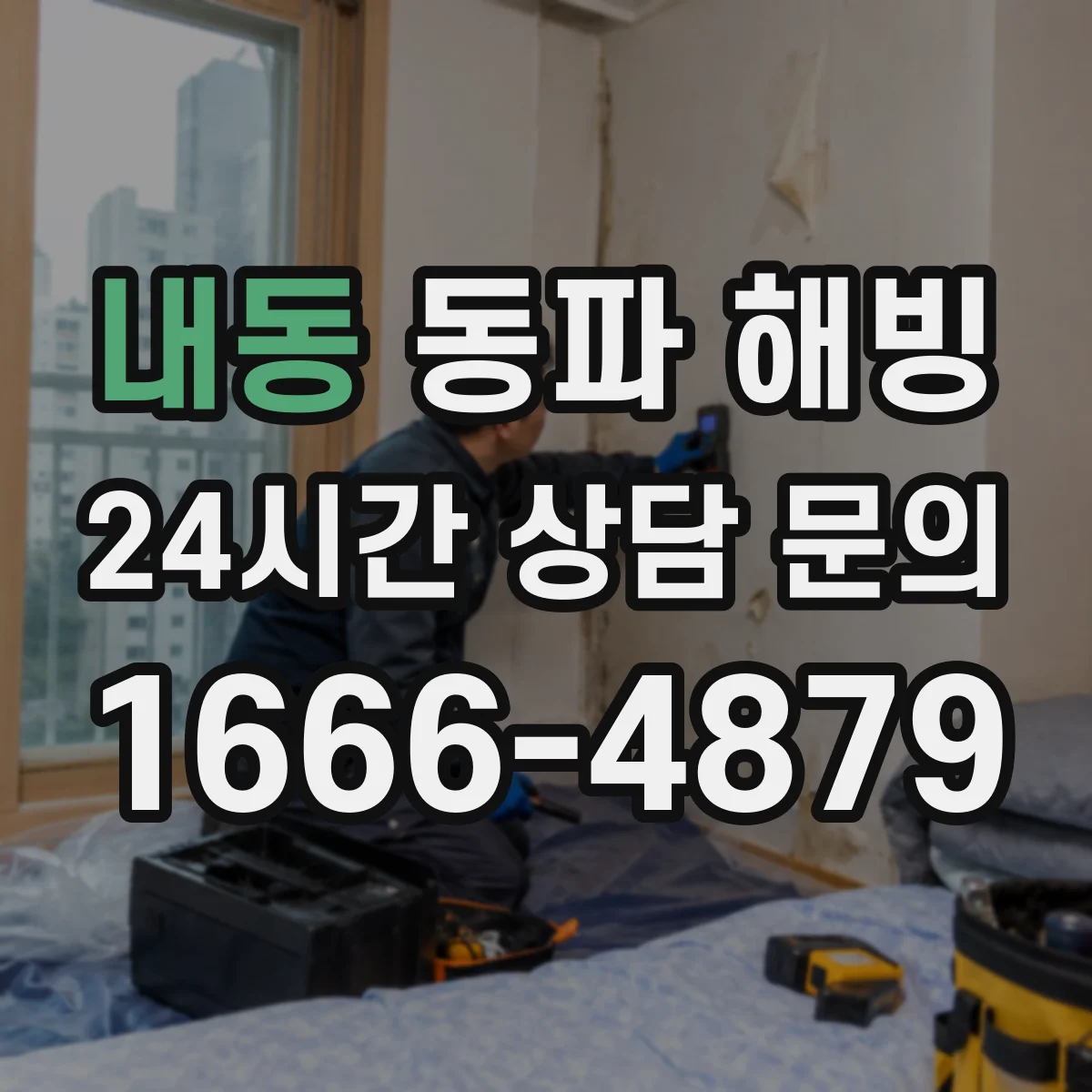 내동 동파 해빙