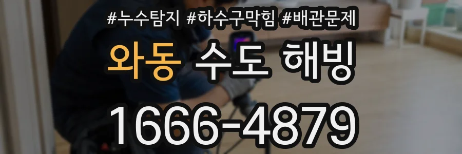 와동 수도 해빙