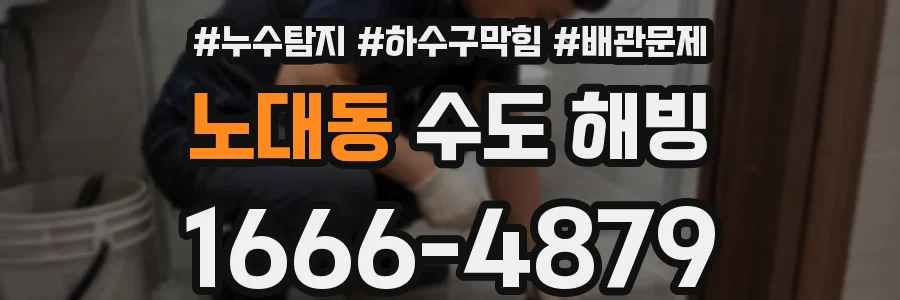노대동 수도 해빙