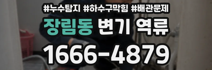 장림동 변기 역류