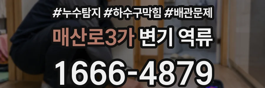 매산로3가 변기 역류