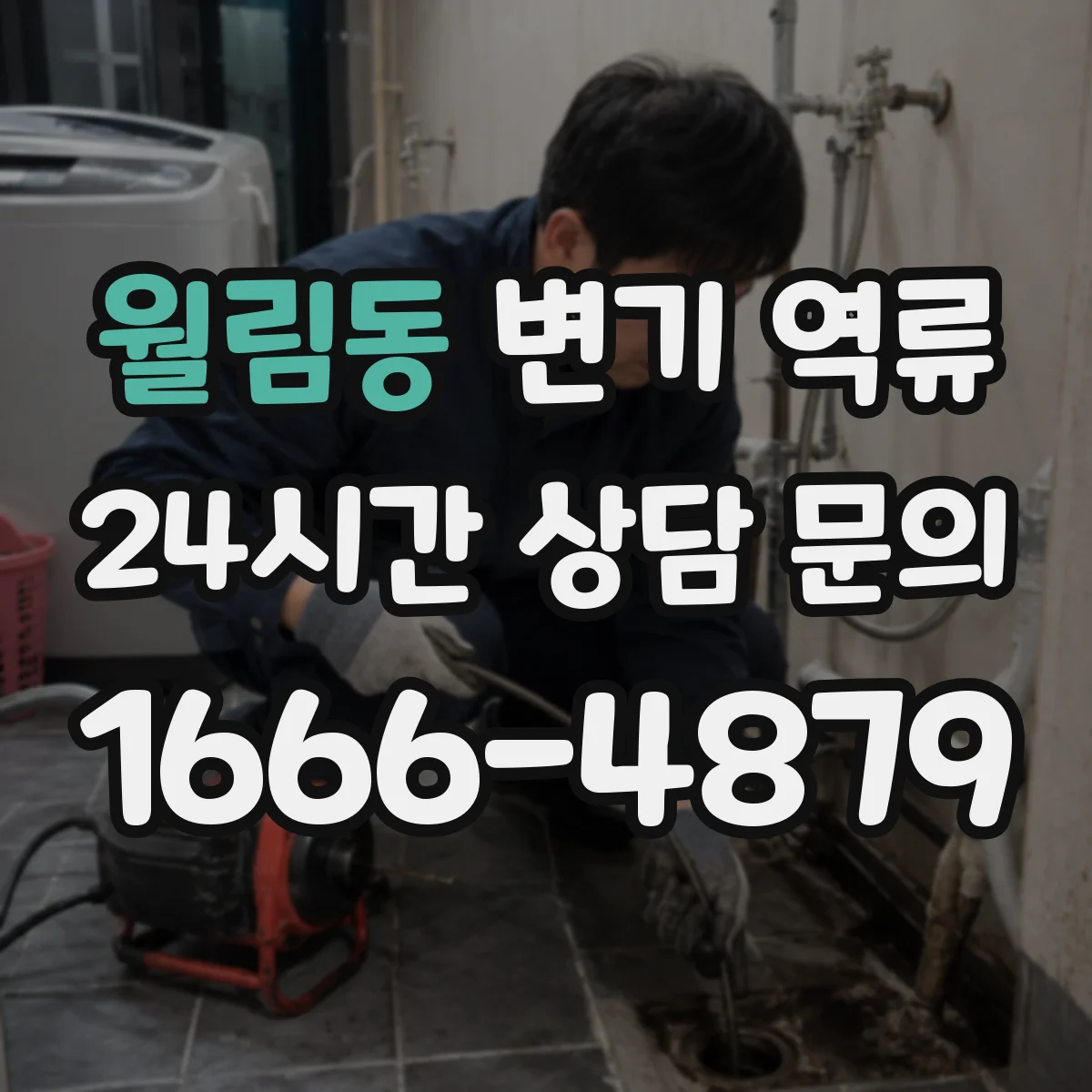 월림동 변기 역류