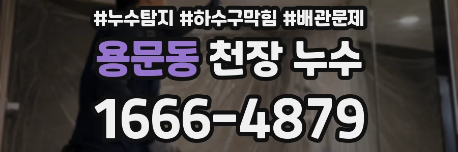 용문동 천장 누수