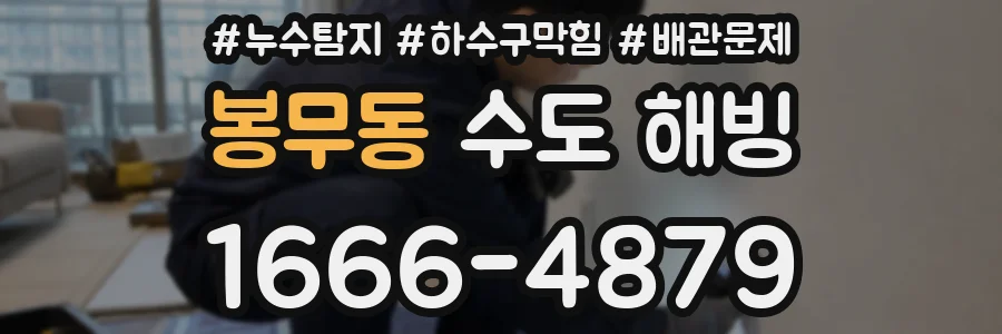 봉무동 수도 해빙