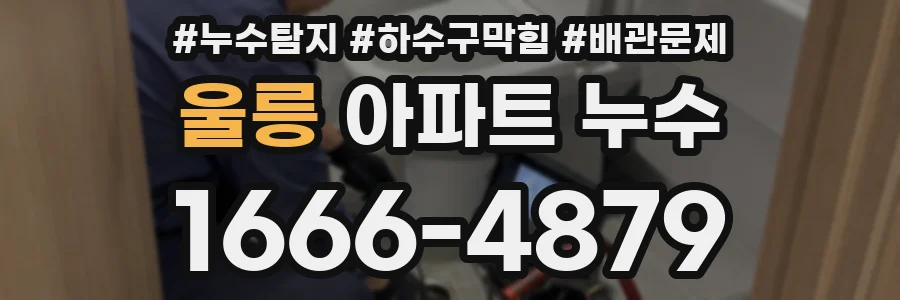 울릉 아파트 누수