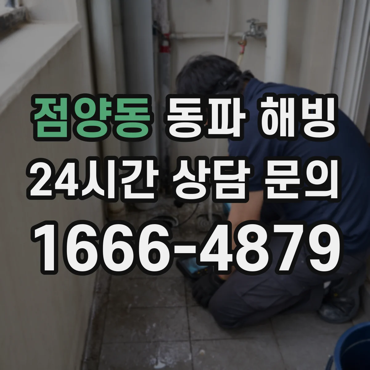 점양동 동파 해빙