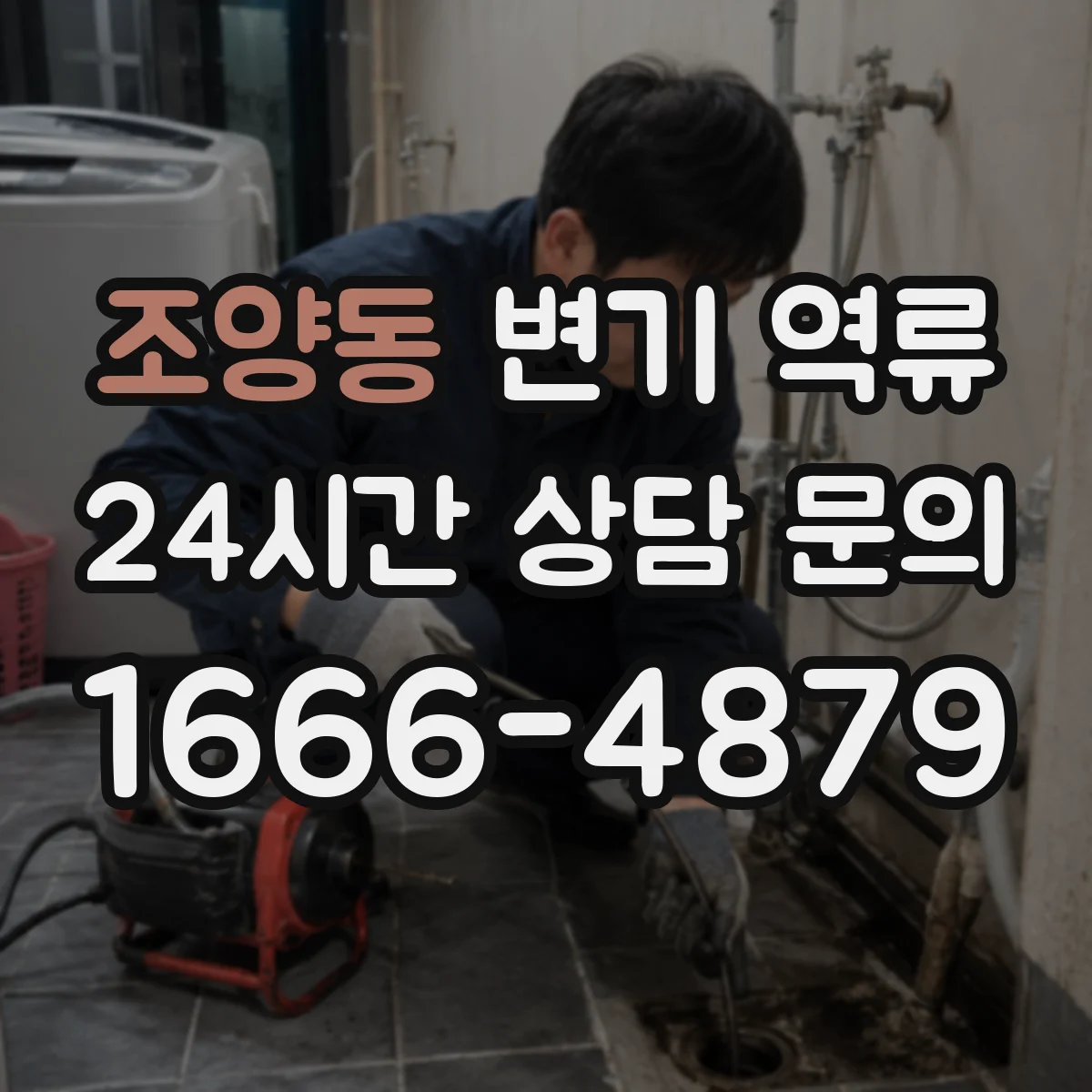 조양동 변기 역류