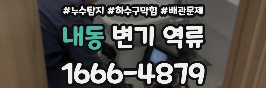 내동 변기 역류