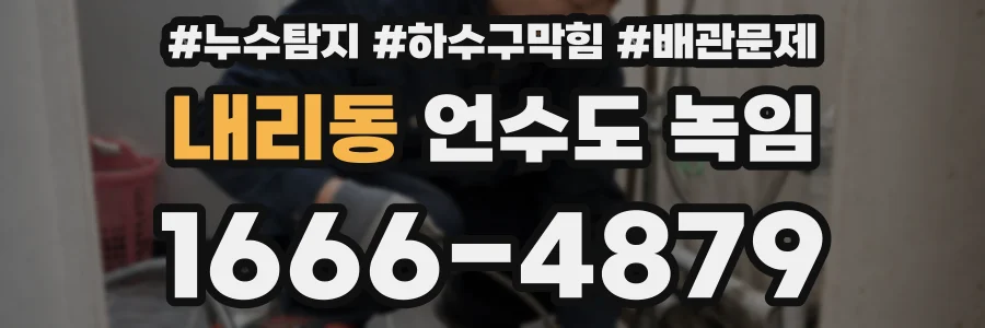 내리동 언수도 녹임