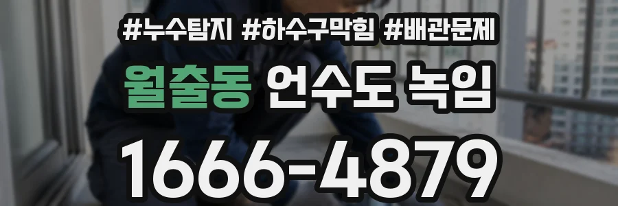 월출동 언수도 녹임