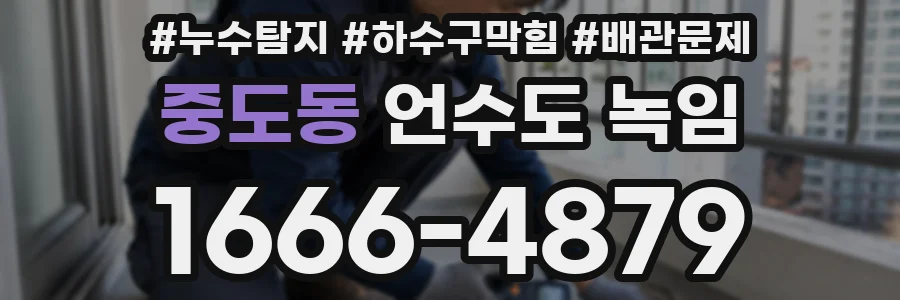 중도동 언수도 녹임