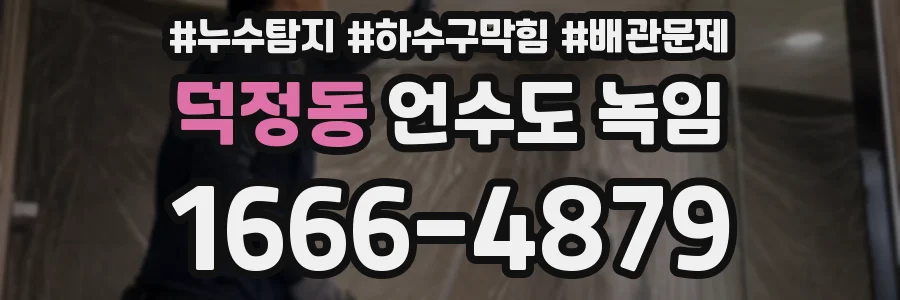 덕정동 언수도 녹임