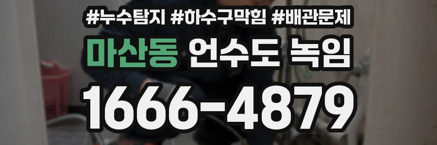 마산동 언수도 녹임