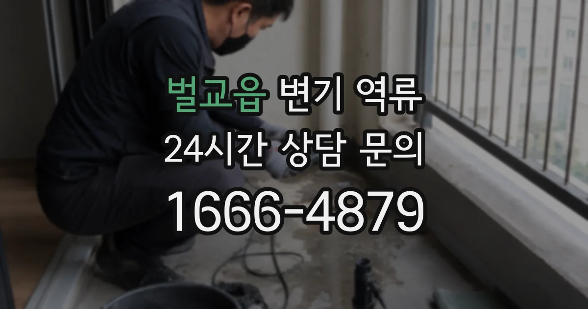 벌교읍 변기 역류