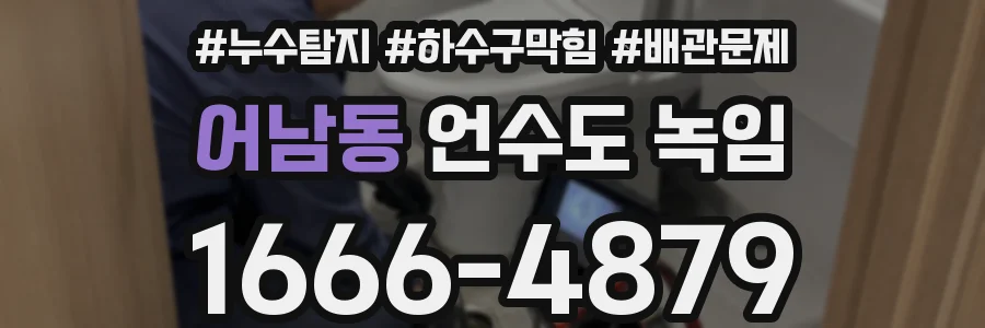 어남동 언수도 녹임