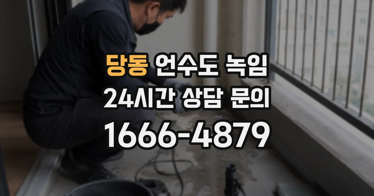 당동 언수도 녹임
