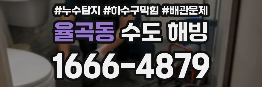 율곡동 수도 해빙