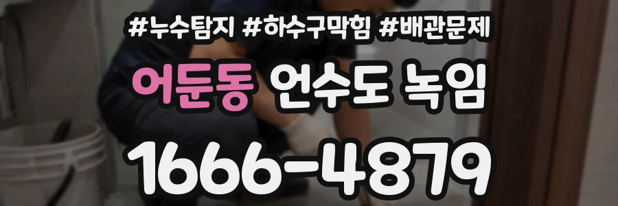 어둔동 언수도 녹임