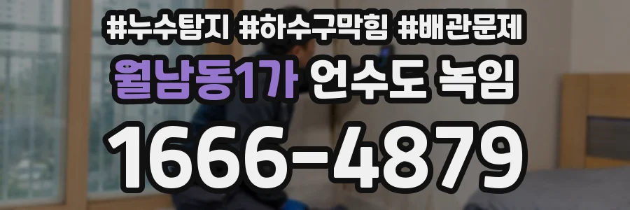월남동1가 언수도 녹임
