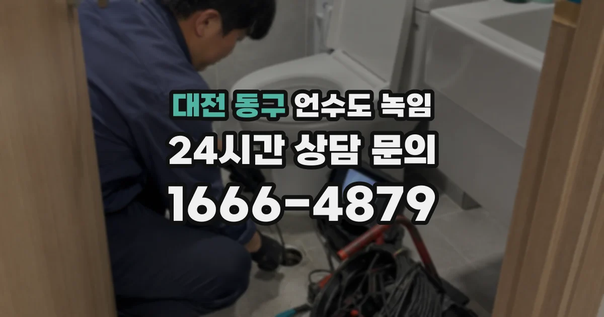 대전 동구 언수도 녹임