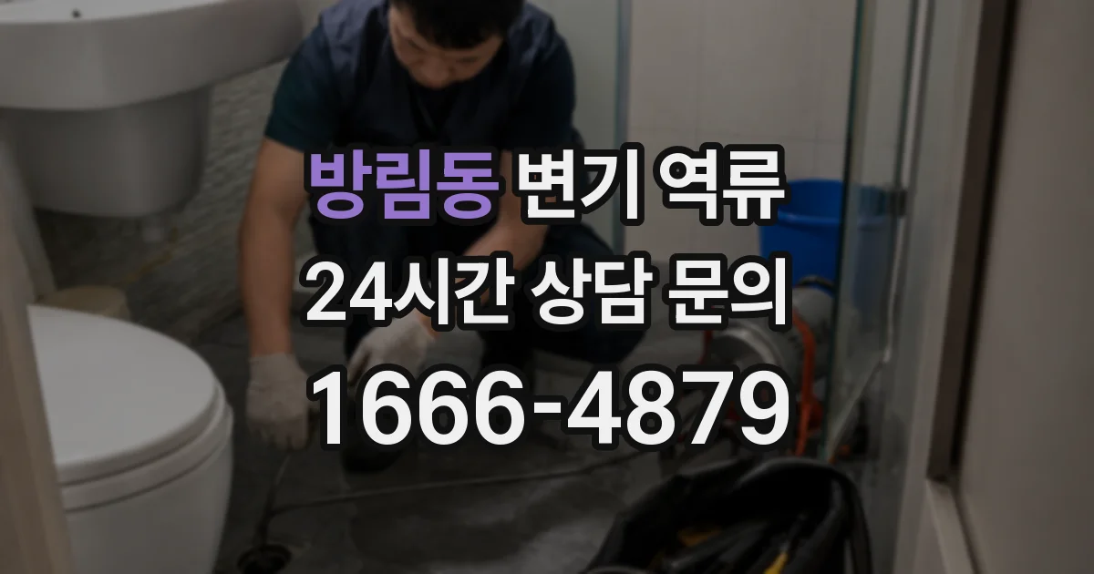 방림동 변기 역류
