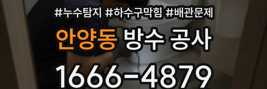 안양동 방수 공사