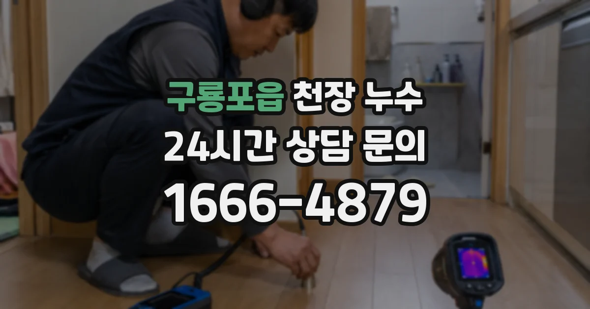 구룡포읍 천장 누수