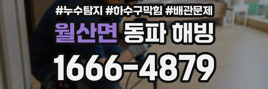 월산면 동파 해빙