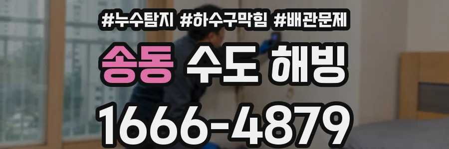 송동 수도 해빙