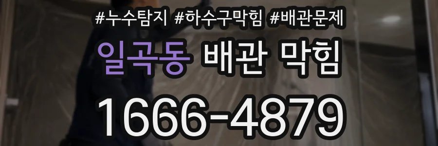 일곡동 배관 막힘