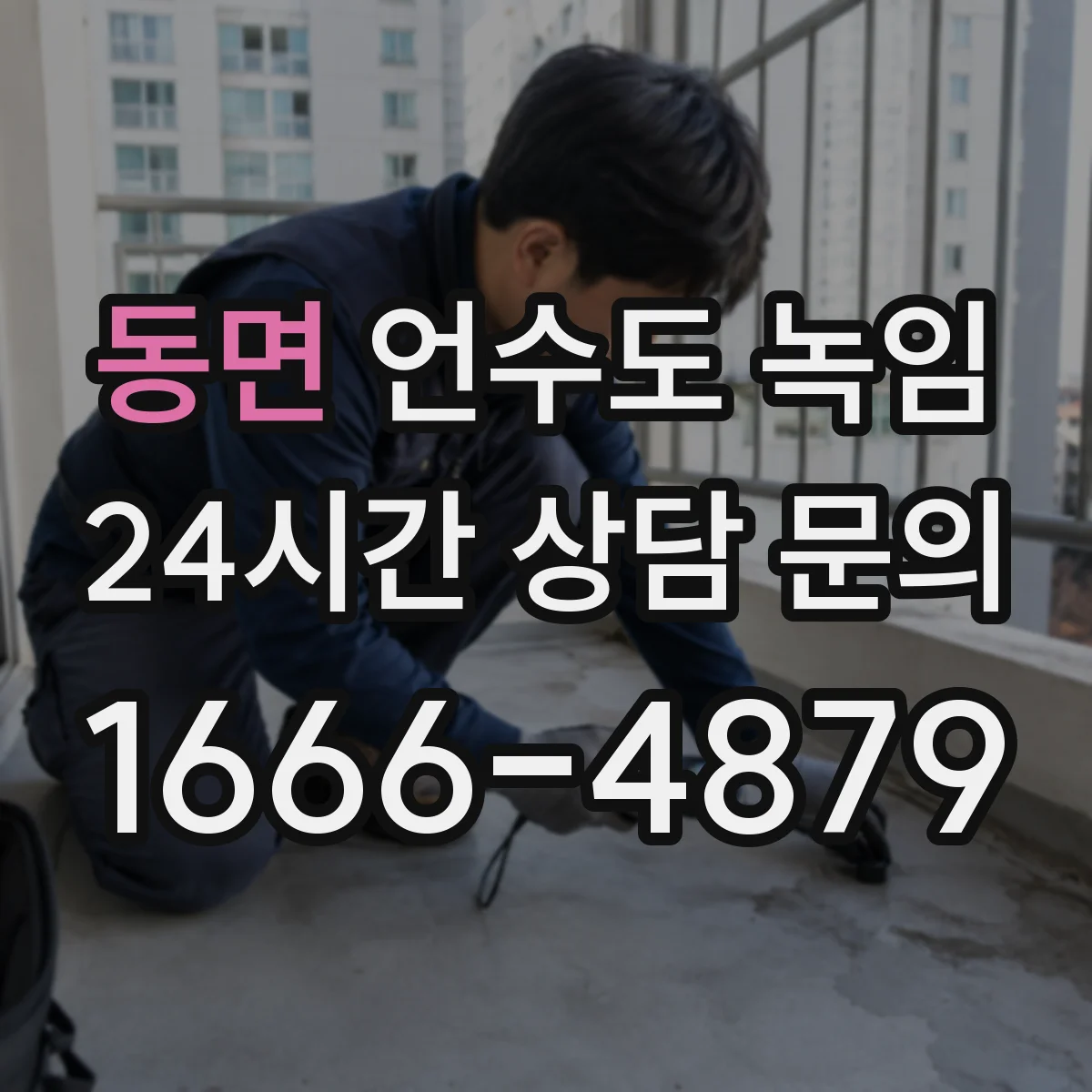 동면 언수도 녹임