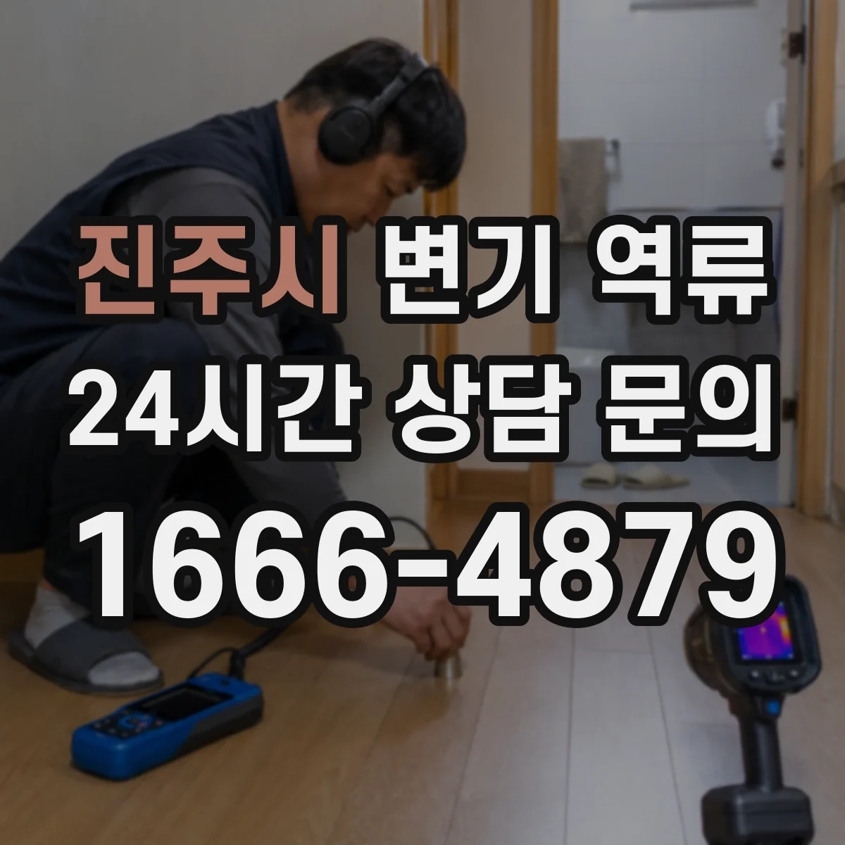 진주시 변기 역류